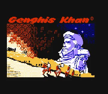 Genghis Khan (USA) screen shot title